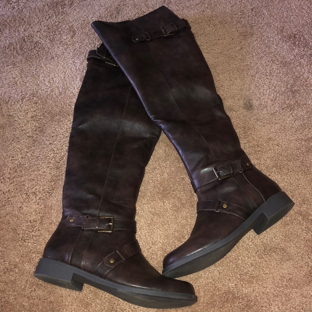Thigh high boots